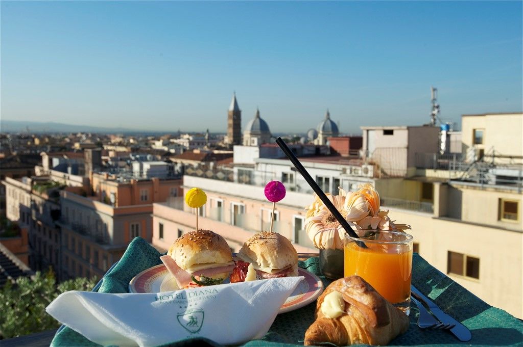Hotel Diana Roof Garden Rome